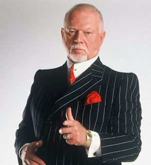 Don Cherry with thumbs up